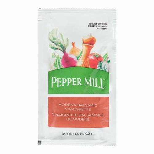  Pepper Mill Modena Balsamic Vinaigrette Dressing Bulk 45ml | 60/CASE | 50 CASES PER PALLET-(Total 3000 units) 