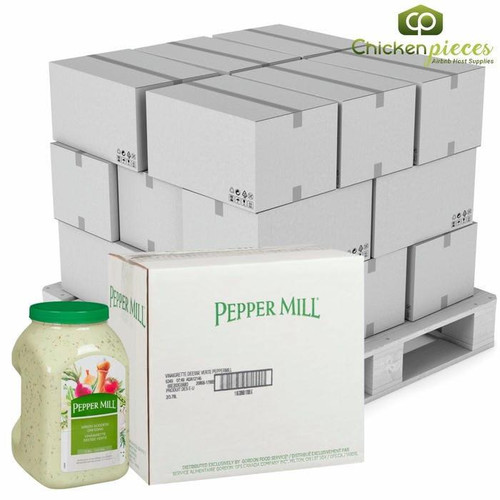  Pepper Mill Green Goddess Dressing Bulk 3.78 Liters | 2/CASE | 50 CASES PER PALLET-(Total 100 units) 