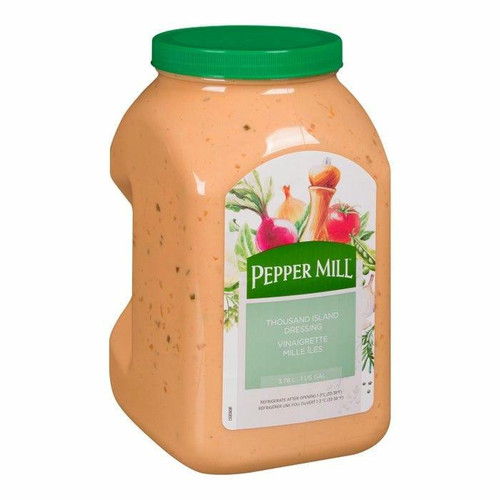  Pepper Mill Thousand Island Dressing Bulk 3.78 Liters | 2/CASE | 50 CASES PER PALLET-(Total 100 units) 