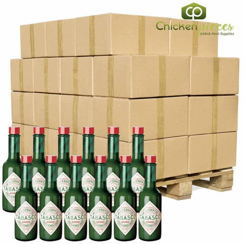 TABASCO Tabasco Hot Green Jalapeno Pepper Tabasco Sauce Bulk 142 ml | 12/CASE | 50 CASES PER PALLET-(Total 600 units) 