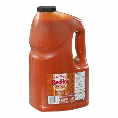  Frank's RedHot Red Hot Buffalo Sandwich Sauce Bulk 3.78 Liters | 2/CASE | 50 CASES PER PALLET-(Total 100 units) 