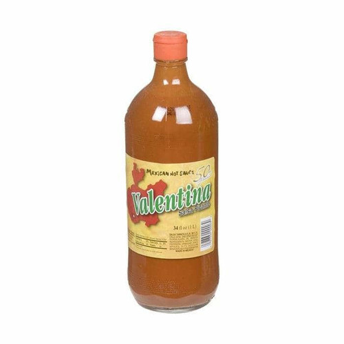 VALENTINA Valentina Red Hot Sauce Bulk 1 Liter | 12/CASE | 50 CASES PER PALLET-(Total 600 units) 