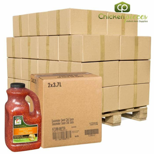  Saucemaker Sweet Chili Sauce Bulk 3.7 Liters | 2/CASE | 50 CASES PER PALLET-(Total 100 units) 
