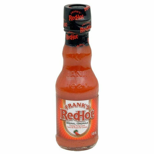  Frank's RedHot Original Hot Sauce Bulk 148 ml | 24/CASE | 50 CASES PER PALLET-(Total 1200 units) 