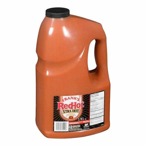 Frank's RedHot Frank's Red Hot Extra Hot Sauce Bulk 3.78 Liters | 2/CASE | 50 CASES PER PALLET-(Total 100 units) 