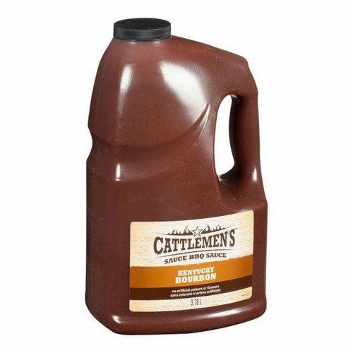  Cattlemen's Kentucky Bourbon Bbq Sauce Bulk 3.78 Liters | 2/CASE | 50 CASES PER PALLET-(Total 100 units) 
