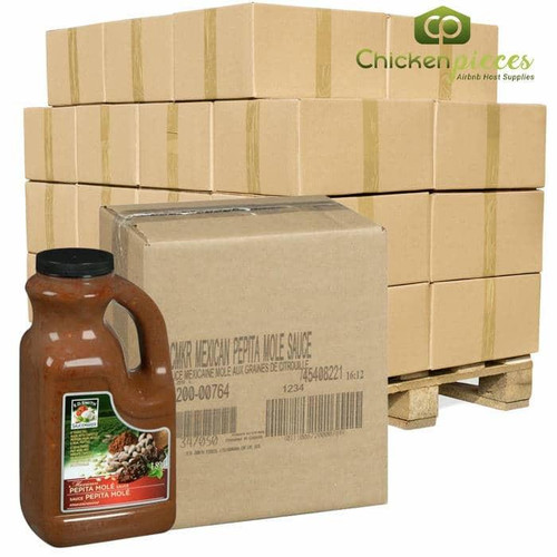  Saucemaker Mexican Pepita Mole Sauce Bulk 1.89 Liters | 2/CASE | 50 CASES PER PALLET-(Total 100 units) 