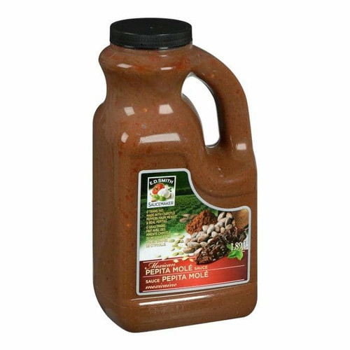  Saucemaker Mexican Pepita Mole Sauce Bulk 1.89 Liters | 2/CASE | 50 CASES PER PALLET-(Total 100 units) 