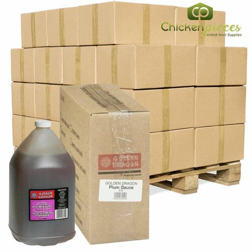 GOLDEN DRAGON Golden Dragon Plum Sauce Bulk 4 Liters | 2/CASE | 50 CASES PER PALLET-(Total 100 units) 