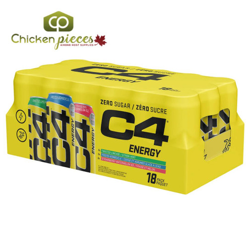  C4 Zero Sugar Energy Drink Variety Pack 473ML/Unit, 18 Unit/Case 