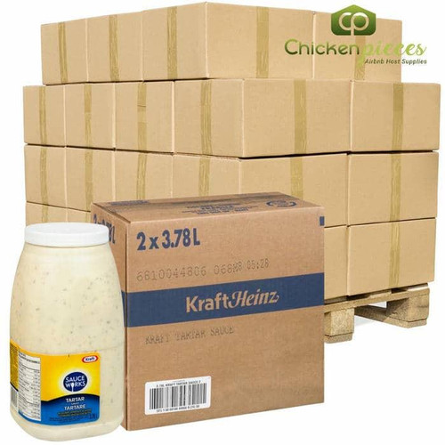 KRAFT Kraft Tartar Sauce Bulk 3.78 Liters | 2/CASE | 50 CASES PER PALLET-(Total 100 units) 