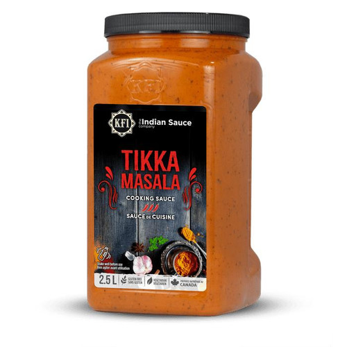  KFI Sauces Tika Masala Sauce Bulk 2.5 Liters | 2/CASE | 50 CASES PER PALLET-(Total 100 units) 
