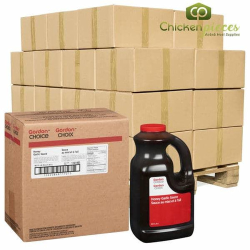 Gordon Choice GFS Honey Garlic Sauce Bulk 3.7 Liters | 2/CASE | 50 CASES PER PALLET-(Total 100 units)   Gordon Choice GFS Honey Garlic Sauce Bulk 3.7 Liters | 2/CASE | 50 CASES PER PALLET-(Total 100 units)