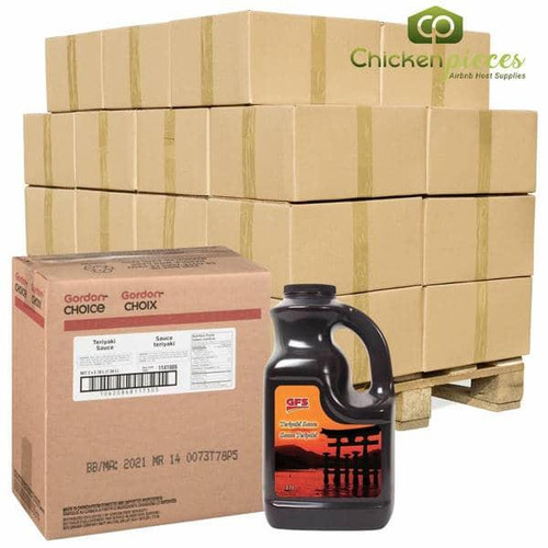 Gordon Choice GFS Thick Teriyaki Sauce Bulk 3.7 Liters | 2/CASE | 50 CASES PER PALLET-(Total 100 units)   Gordon Choice GFS Thick Teriyaki Sauce Bulk 3.7 Liters | 2/CASE | 50 CASES PER PALLET-(Total 100 units)