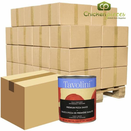  Tavolini - Premium Pizza Sauce Bulk 2.84L | 6/CASE | 50 CASES PER PALLET-(Total 300 units) 