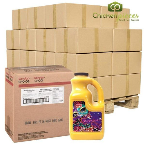 Gordon Choice GFS Honey Mustard Sauce Bulk 3.7 L | 2/CASE | 50 CASES PER PALLET-(Total 100 units)   Gordon Choice GFS Honey Mustard Sauce Bulk 3.7 L | 2/CASE | 50 CASES PER PALLET-(Total 100 units)
