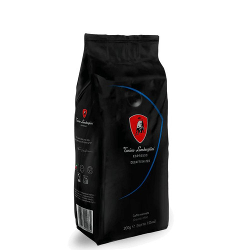  Tonino Lamborghini Ground Roasted Decaffeinated Coffee, 200g/0.44lbs 