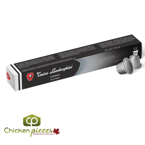  Tonino Lamborghini Platinum Blend Coffee Capsule - Nespresso,  50g/box, 1box/10 capsule 