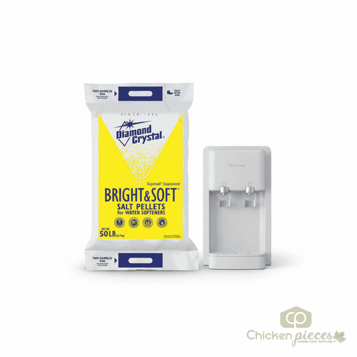 Diamond Crystal 50 lbs Water Softener Salt, Bright & Soft Series Pellets