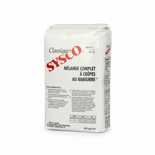 Sysco Classic Mix Pancake Buttermilk Complete 2KG/4.41Lbs (6/Case) -chicken pieces