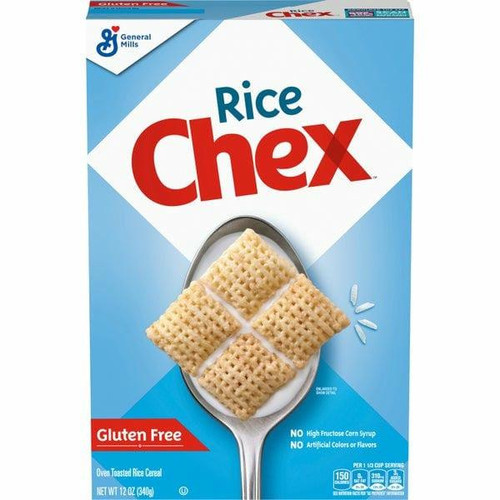 Rice Chex Cereal Gluten-Free 340g/11.99 oz (10/Case)   Rice Chex Cereal Gluten-Free 340g/11.99 oz (10/Case)
