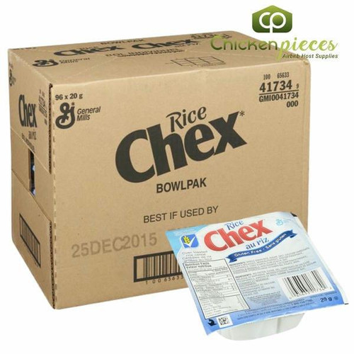 GENERAL MILLS General Mills Cereal Rice Chex BowlPack 20g (96/Case)  GENERAL MILLS General Mills Cereal Rice Chex BowlPack 20g (96/Case)