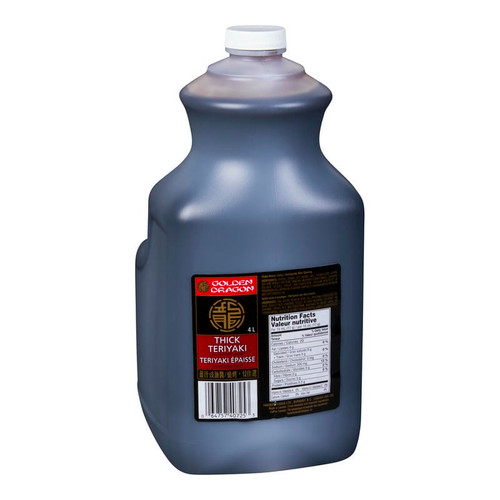Golden Dragon  Thick All Purpose Teriyaki Sauce 4L/8.45Lbs - chicken pieces