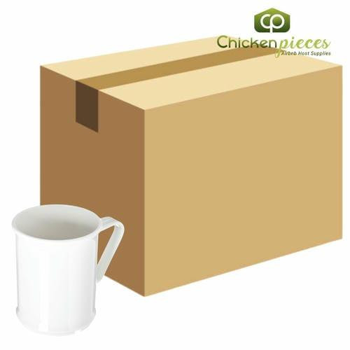  Carlisle PCD79602 9.6 oz. White Polycarbonate Mug (48/Case) 