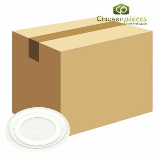  Dinex DX53008714 Fenwick Translucent Disposable Lid (1000/Case) 