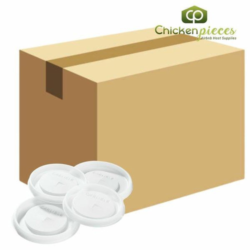  Carlisle 5810L30 Translucent Disposable Lid (1000/Case) 