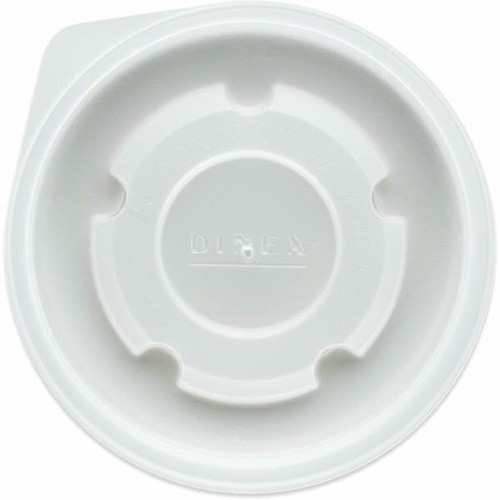  Dinex DX40008714 Translucent Disposable Lid (2000/Case) 