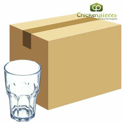 Dinex DX581007 Louis 10 oz. Clear SAN Plastic Tumbler (24/Case) 