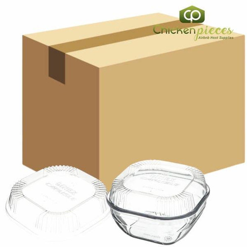  Dinex DX11810174 Disposable Clear Dome Lid (1000/Case) 