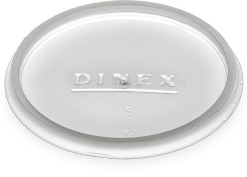  Dinex DX11928714 Translucent Disposable Lid (1000/Case) 