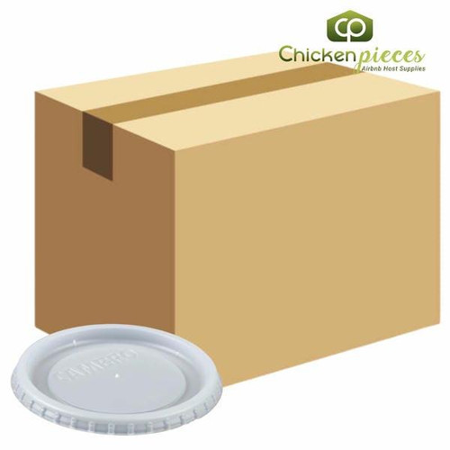 Cambro CLAB8 Disposable Translucent Lid (1000/Case)   Cambro CLAB8 Disposable Translucent Lid (1000/Case)