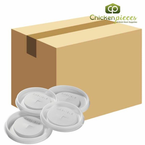 Carlisle 5109L30 Translucent Disposable Lid (1000/Case)   Carlisle 5109L30 Translucent Disposable Lid (1000/Case)
