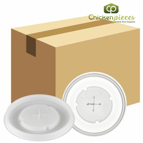  Dinex DX5812ST8714 Translucent Disposable Lid (1000/Case) 