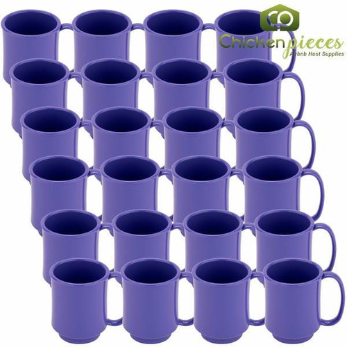  GET SN-104-PB Healthcare 8 oz. Peacock Blue Tritan™ Mug (24/Case) 