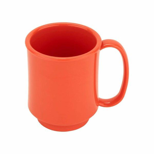  GET SN-104-RO Healthcare 8 oz. Rio Orange Tritan™ Mug (24/Case) 