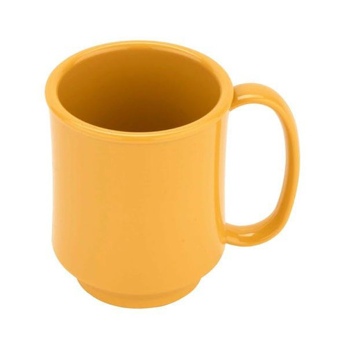  GET SN-104-TY Healthcare 8 oz. Tropical Yellow Tritan™ Mug  (24/Case) 