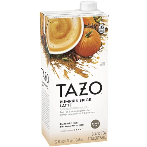 Tazo Pumpkin Spice Latte 1:1 Concentrate 946ml