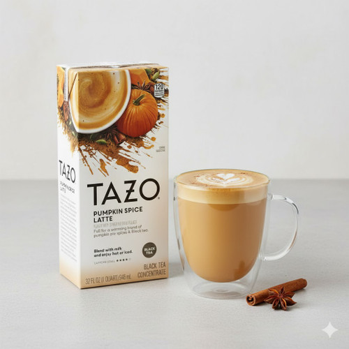 Tazo Pumpkin Spice Latte 1:1 Concentrate 946ml
