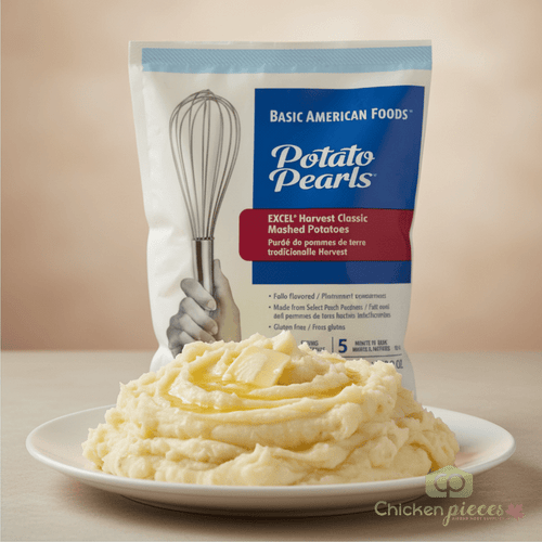 BASIC AMERICAN POTATO PEARL MASHED HARVEST 819 GR /1.8 OZ - CHICKEN PIECES