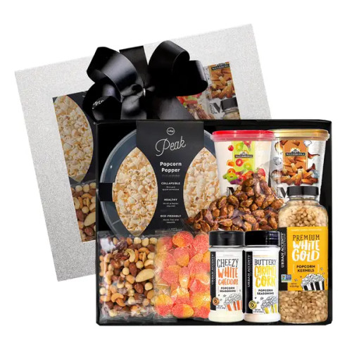 Movie Marathon Gift Set | Gourmet Snack Box with Popcorn Popper | Buy Now - CHICKEN PIECES