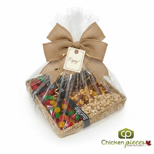 Premium Nut & Candy Gift Tray 1.68kg | Reusable Snack Tray with Nuts & Chocolate | Party Snacks - CHICKEN PIECES