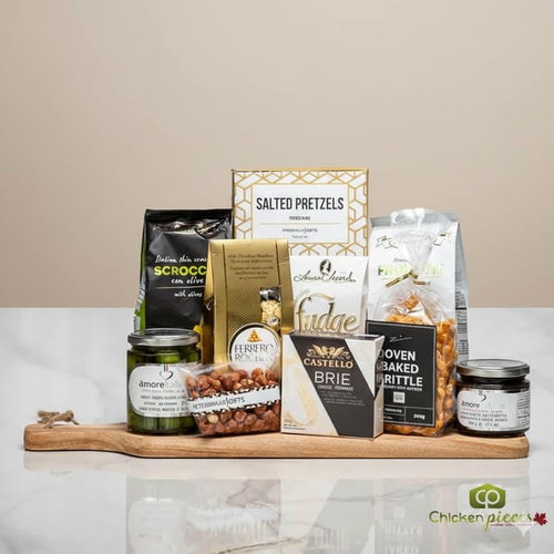 Peter & Paul’s Antipasto Board Gift Set | Gourmet Italian Snack Box | Perfect for Gifting - CHICKEN PIECES