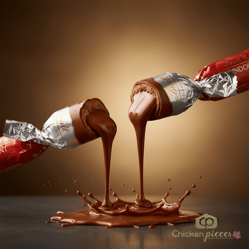 Lindt Chocolate Milk Stick Lindor 38g/1.34oz (24/CASE) - CHICKEN PIECES