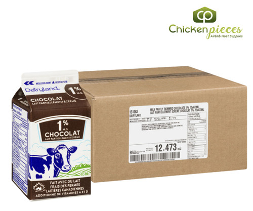 Dairyland Milk Chocolate Dairyland 1% 473ml/16 oz (12/CASE) - CHICKEN PIECES