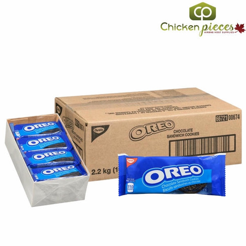 Christie Cookie Chocolate Oreo Single Serve 22g (100/CASE) - CHICKEN PIECES