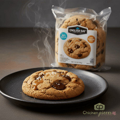 English Bay Dough Cookie Sea Salt/Caramel/Chocolate 43g/ (170/CASE) - CHICKEN PIECES